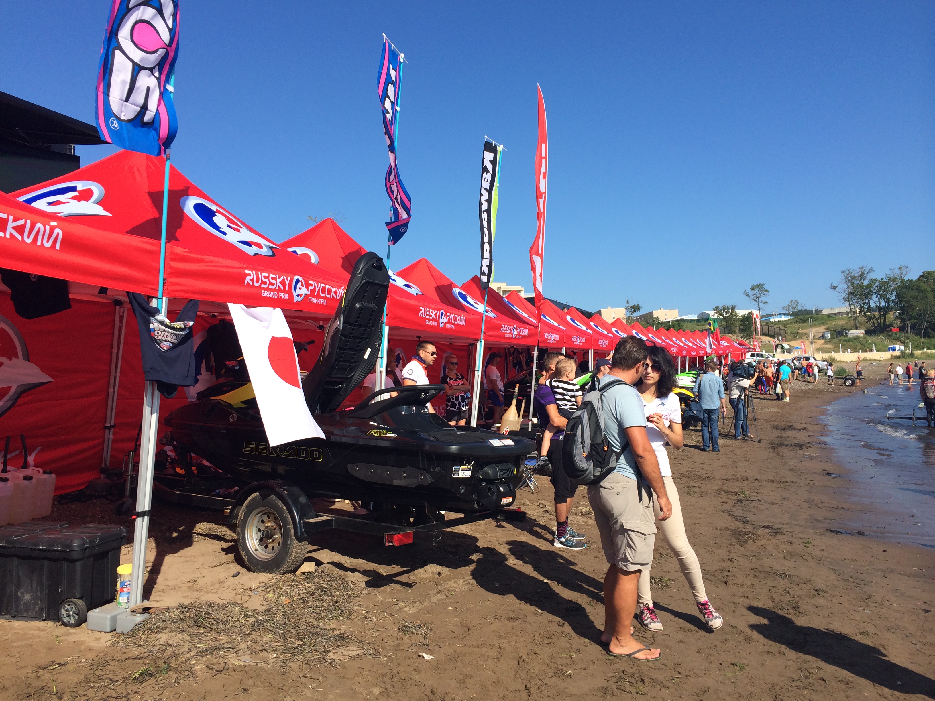 usa custom event tents are great for large events using multiple custom 10'x10' tents