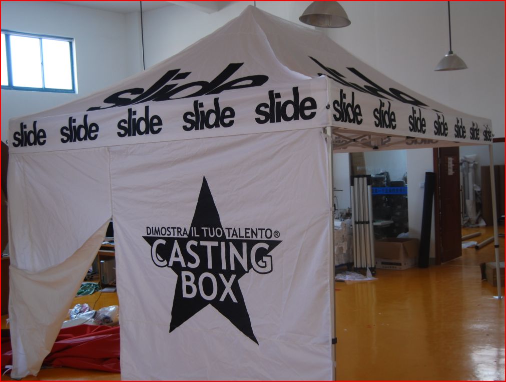 custom canopy 10'x15' tent with hex aluminum frame