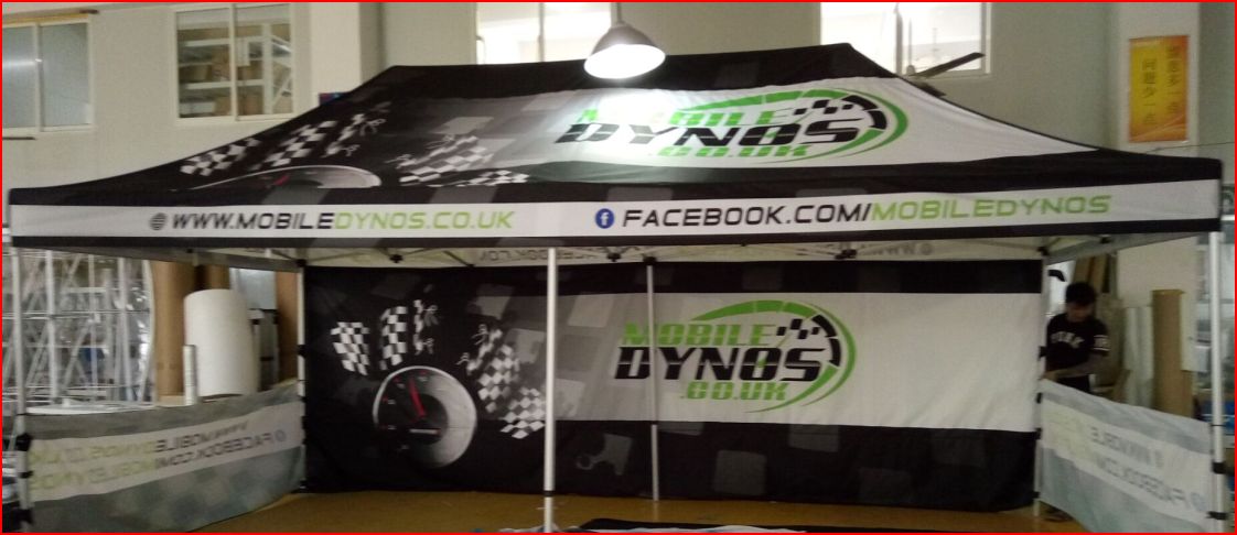 custom canopy tent 10'x20' with digital printing
