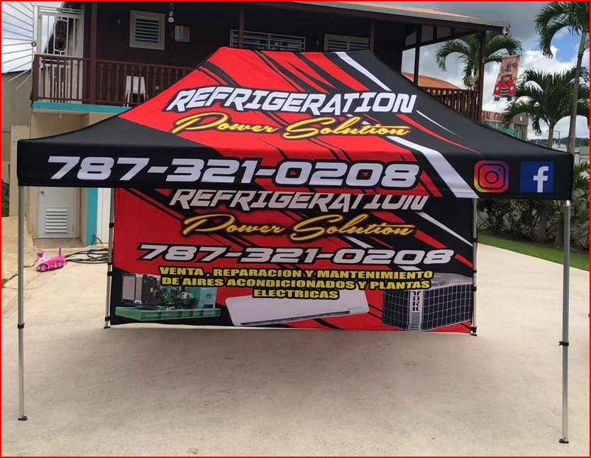 Fridge Tent - 10x10 Gallery Image