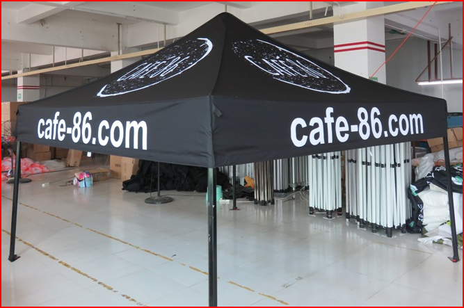 Cafe 86 Tent Angle View - 10x10 Gallery Image