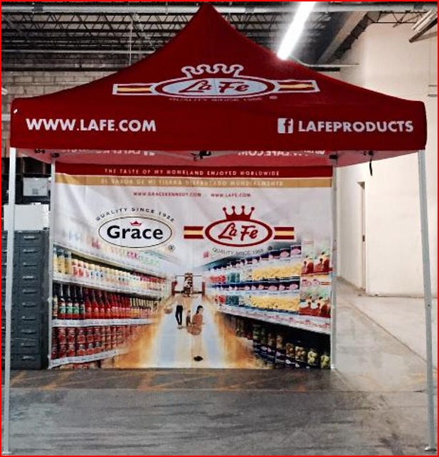 La Fe Foods Tent - 10x10 Gallery Image