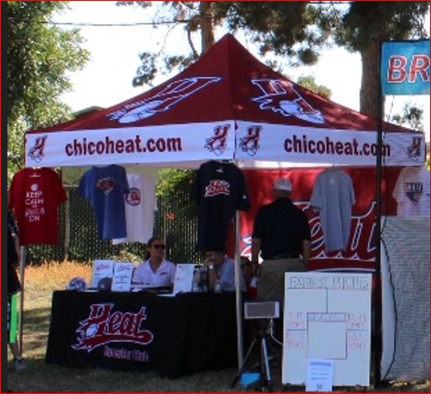 Chico Heat Baseball Tent - 10x10 Gallery Image