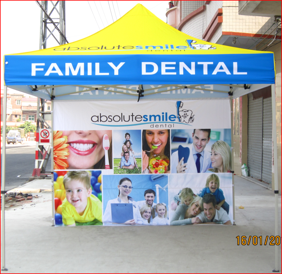 Absolute Smile Family Dental Tent - 10x10 Gallery Image