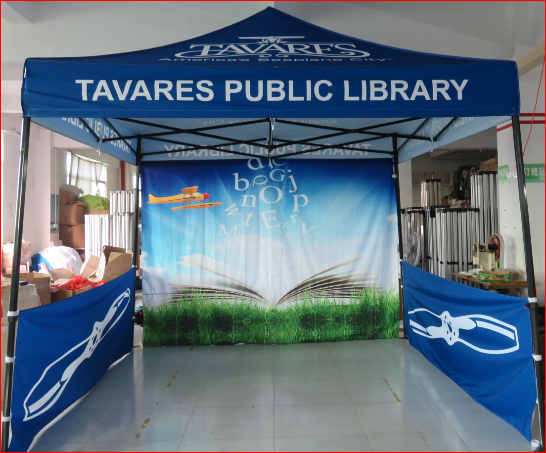 Tavares Public Library Tent - 10x10 Gallery Image
