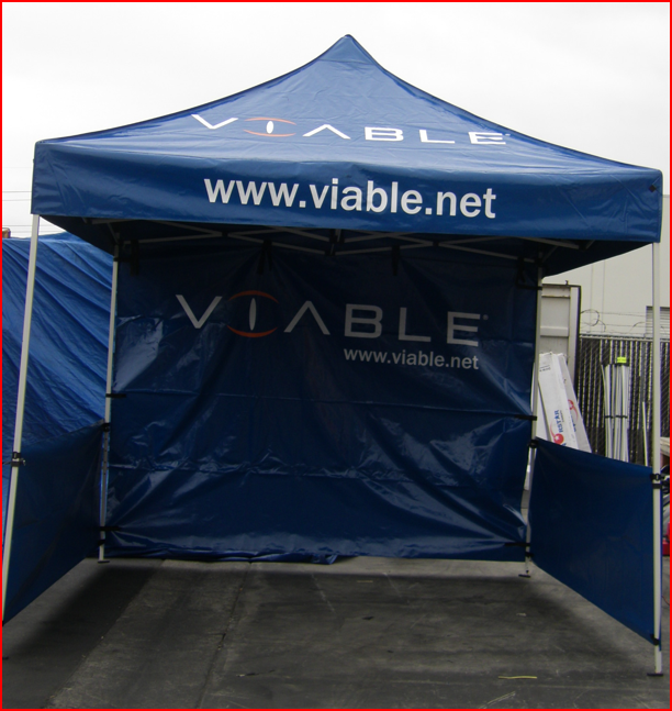 Viable VRS Tent with Back Wall - 10x10 Gallery Image