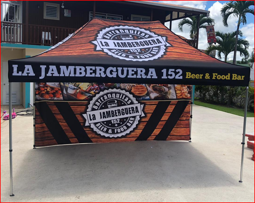 10X15 Burger Tent 2 - 10x15 Gallery Image