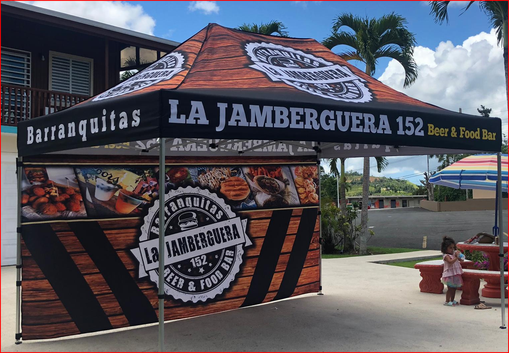 10X15 Burger Tent - 10x15 Gallery Image