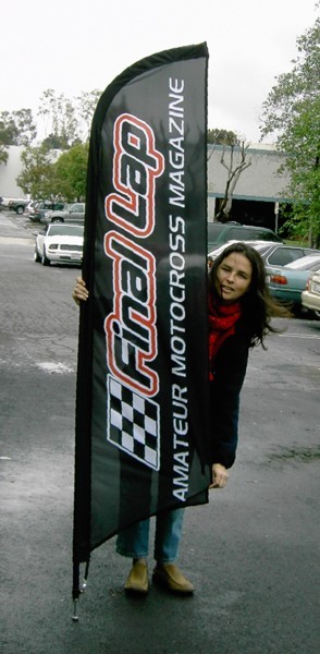 Final Lap Motocross Flag - Flags Gallery Image