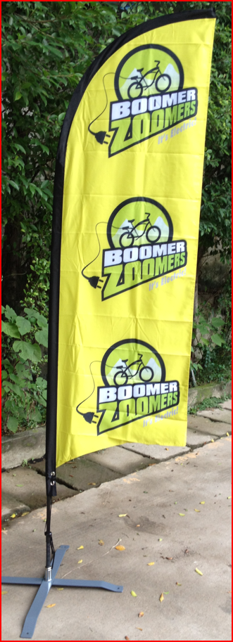 Boomer Zoomers Bicycle Flag - Flags Gallery Image