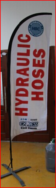 Hydraulic Hoses Express Flag - Flags Gallery Image