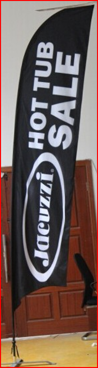 Jacuzzi Hot Tub Sale Flag - Flags Gallery Image