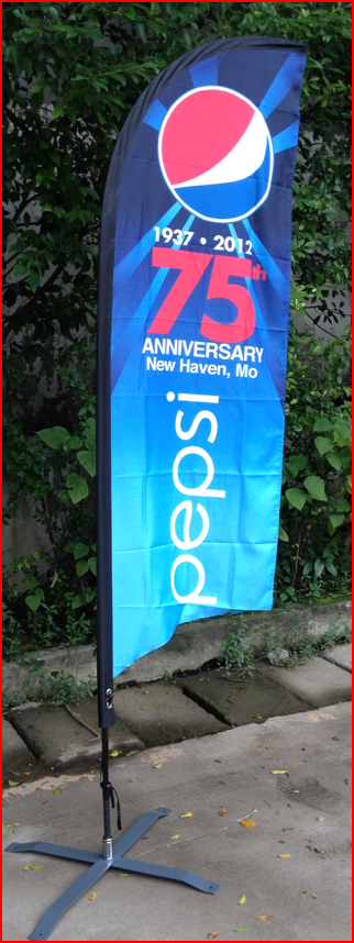 Pepsi 75th Anniversary Flag - Flags Gallery Image
