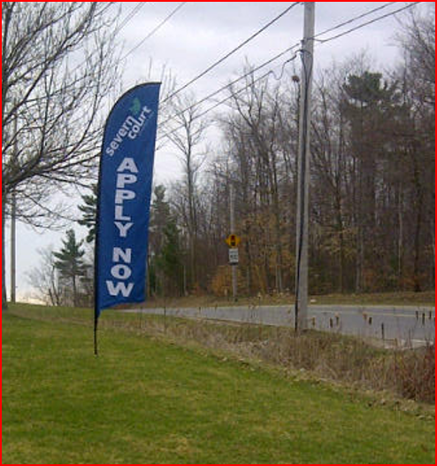 Severn Court Apply Now Flag - Flags Gallery Image