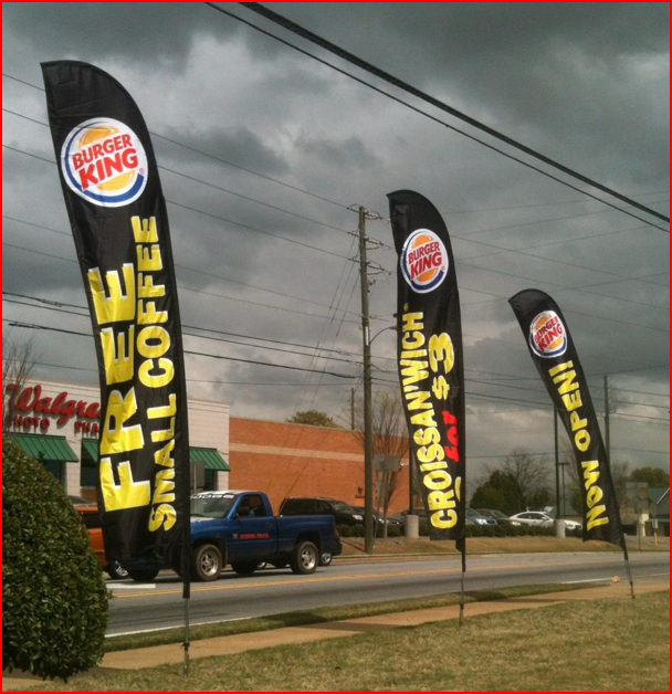 Burger King Promotional Flags - Flags Gallery Image