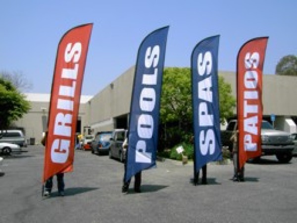 Grills Pools Spas Patios Flags - Flags Gallery Image