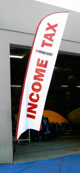 Income Tax Flag - Flags Gallery Image