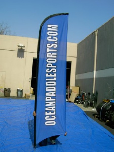 Ocean Paddle Sports Flag - Flags Gallery Image