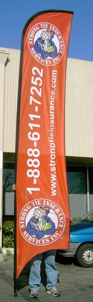 Strong Tie Insurance Flag - Flags Gallery Image