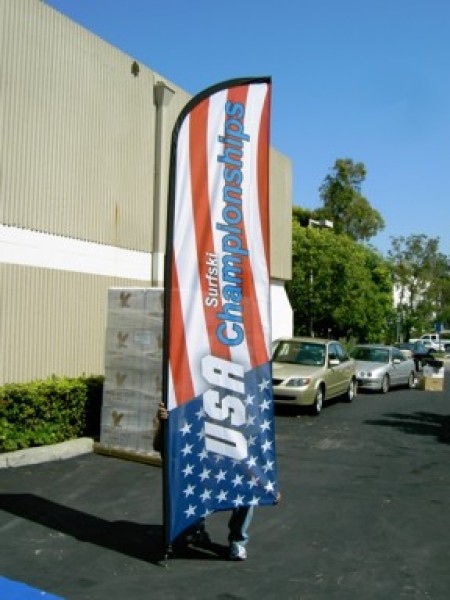 USA Surfski Championships Flag - Flags Gallery Image